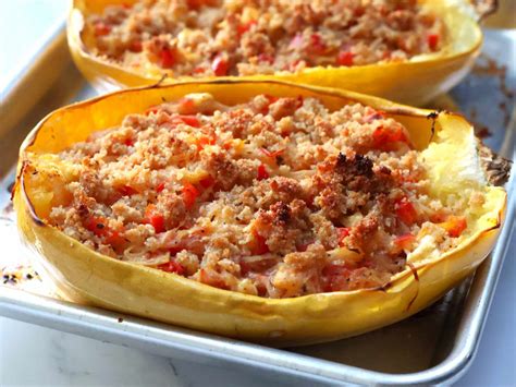 Stuffed Spaghetti Squash Recipe