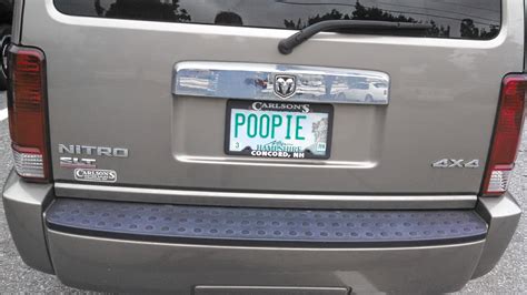 We went in search of the best vanity license plates Concord had to ...