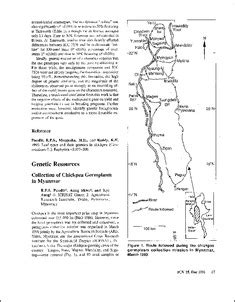 Collection of Chickpea Germplasm in Myanmar - OAR@ICRISAT