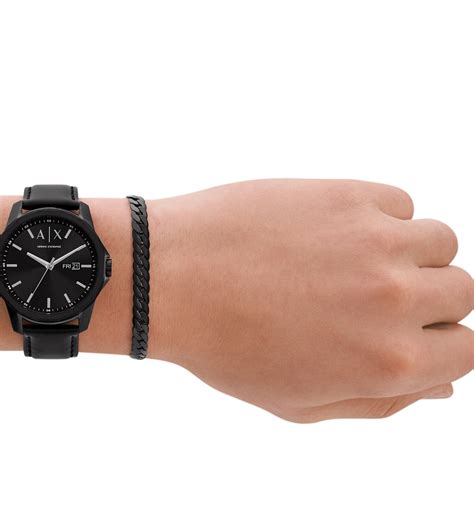 ARMANI EXCHANGE AX7147SET Watch for Men With Bracelet – KRISHNA WATCH ...