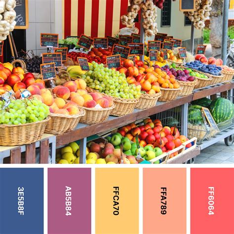 Food Color Palette