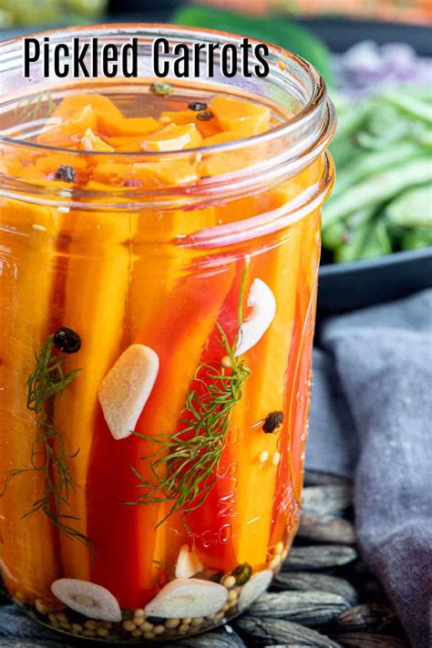 Quick Pickled Carrots Recipe - Home. Made. Interest.