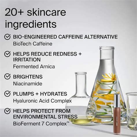 HAUS LABS Triclone Skin Tech Hydrating + De-puffing Concealer with Fer ...
