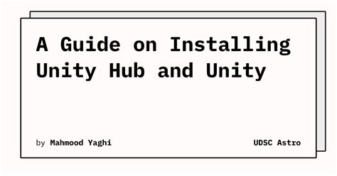 How to Install Unity Hub 的图像结果