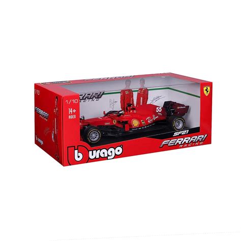F1 2021 Ferrari SF21 #55 Carlos Sainz - Die-Cast Scale Model (1:18 ...