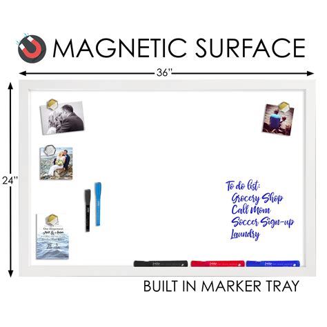 Dry Erase Board Magnetic | 24x36 White – LoddieDoddie