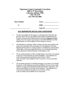 Tippecanoe County Community Corrections - Fill Online, Printable ...