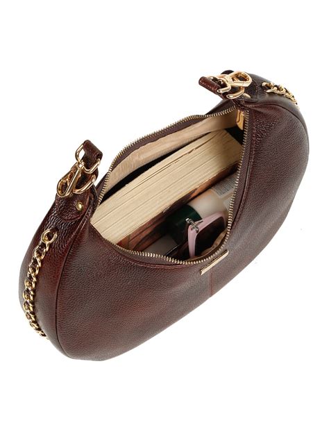 Women Brown leather shoulder bag – Teakwood Leathers