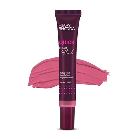 Buy Hilary Rhoda Quick Blush | Highly Pigmented & Dewy Finish | Long ...