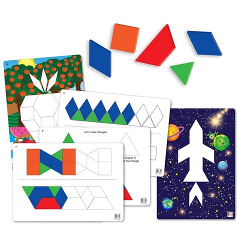 Pattern Blocks Shape Activities - Urban Babies & Kids