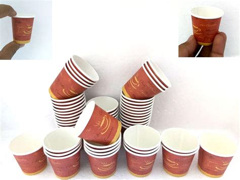 أكواب قهوة خليجية ورقية، 2.5 أونصة، 50 قطعة Khaleej Paper Kahwah Cup, 2.5oz, 50 Pieces