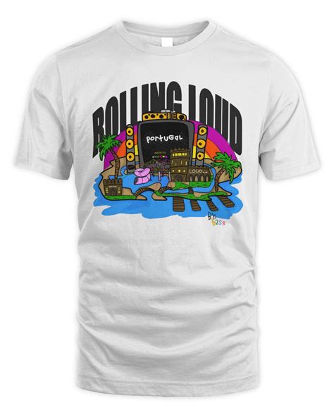 Rolling Loud Merch Speaker Island Portugal 22 Shirt