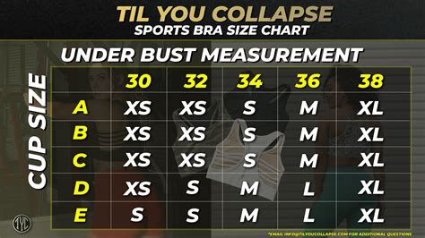 Sports Bra Size Chart Puma at Alice Pace blog