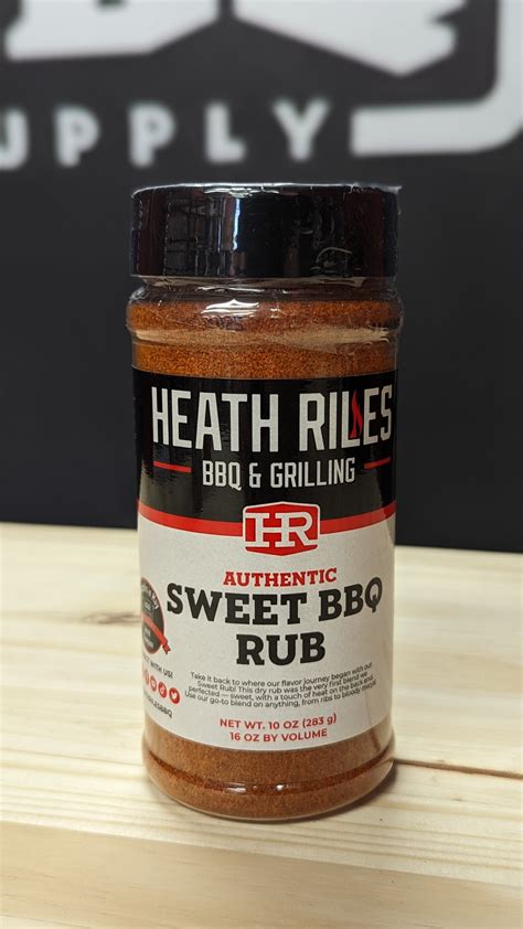 Heath Riles Sweet BBQ Rub - 10oz – ROC BBQ Supply