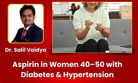 Aspirin Use in Women Aged 40-50 with Diabetes and Hypertension ...