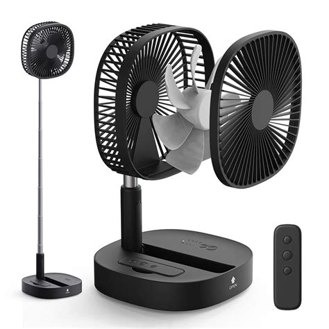 Buy Portable Floor Fan - Foldaway Pedestal Standing Table Fan,8 Inch ...