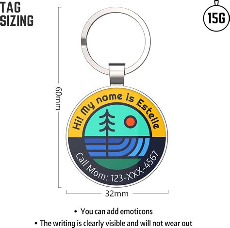Buy KEKID Personalized Dog Tags, QR Code Custom Dog Tags, Dog ID Tags ...