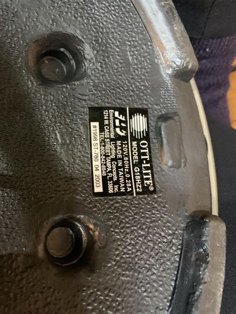 Rewiring an OttLite floor lamp? : r/Lighting