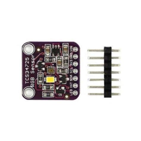 TCS34725 RGB Color Sensor Module – I2C Digital Color Detector with IR ...