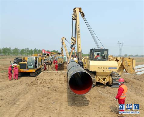 中俄东线天然气管道建设忙