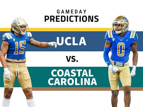 Gameday predictions: UCLA vs. Coastal Carolina - Daily Bruin