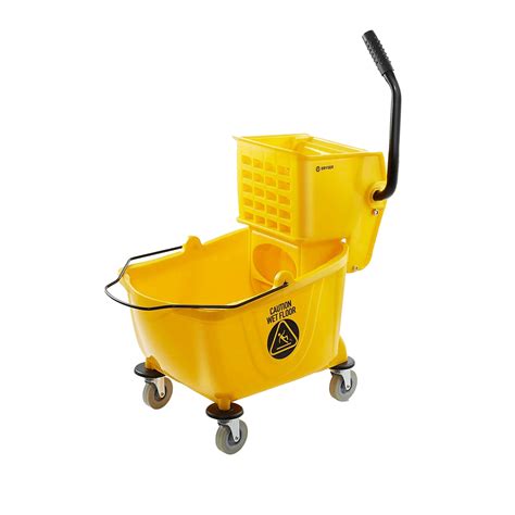 Mop Bucket with Wringer - Abraham Distributors Ltd