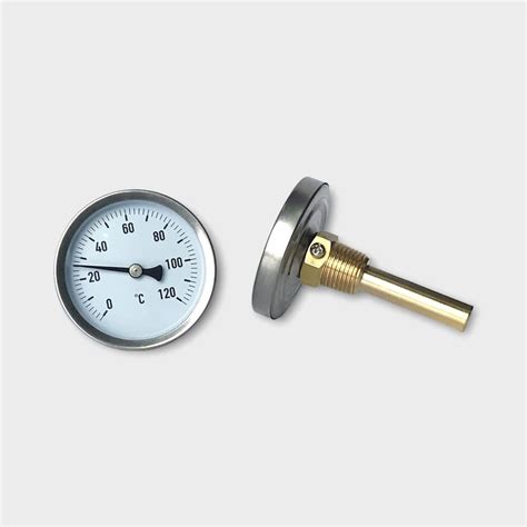 Bimetallic Stemmed Thermometer Axial Mount – WESEN
