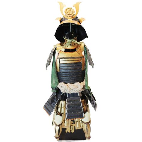 Buy Japanese Samurai Sculpture, Samurai Armor Statue Vintage Desktop ...