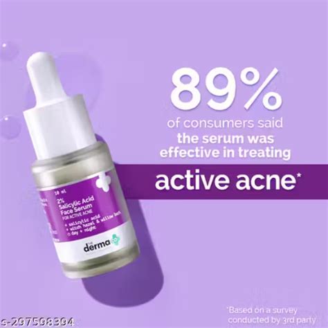 The Derma Co. 2% Salicylic Acid Serum – Clears Active Acne, Unclogs Po ...