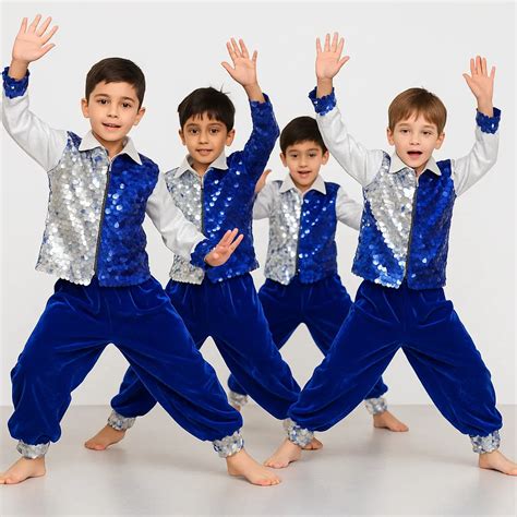 Kids Western Dance Dress – Sequin Costume for Performance ...