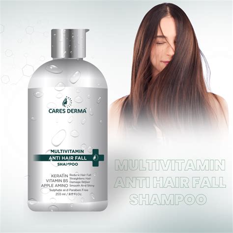 Multi Vitamin Anti Hair Fall Shampoo – Cares Derma
