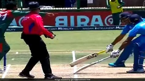 ICC U19 WC: एक जैसे अंदाज में रन आउट हुए ये दो बल्‍लेबाज, लोग बोले ...