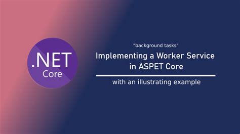Image result for Worker Service .Net Core
