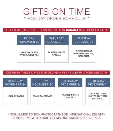 Holiday Order Deadlines HD Wallpaper Background Background