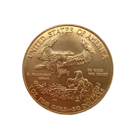 US Gold American Eagle 1 troy ounce gold – Midwest Coin and Currency ...