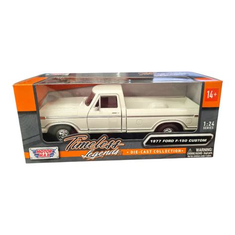 Motormax 1/24 Scale 1977 Ford F-150 Custom Diecast Model | Buy Online ...