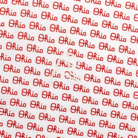 The Ohio State Script Collegiate Polo - White | Rhoback