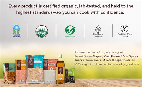 Pure & Sure Organic Cold Pressed Castor Oil 250 Ml | 100% Natural | For ...