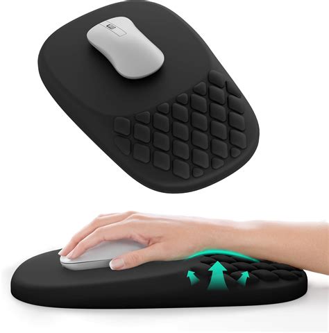 Amazon.com : VAGAU Ergonomic Mouse Pad with Wrist Rest, Mousepad Wrist Support with Comfortable ...