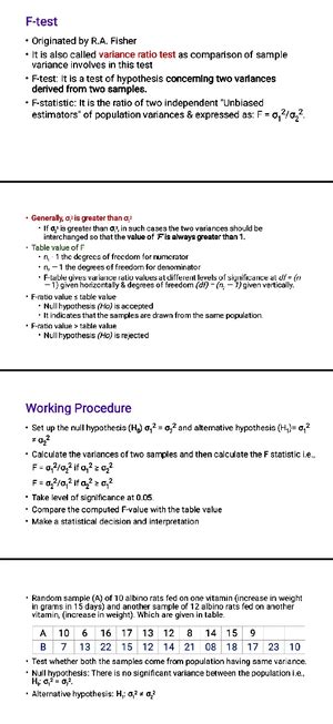 Biostatistics 1 - Biostatistics And Computer Application - Studocu