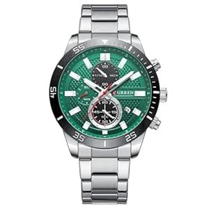 Buy CURREN 8417 Men's Wristwatch Chronograph Waterproof Brand Luxury ...