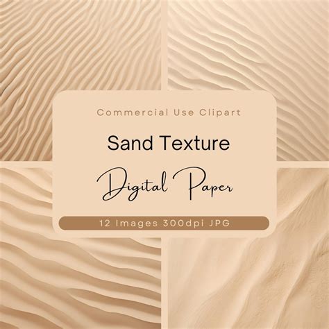 Light Sand Texture Pack, Sand Digital Paper, Beach Background, Sand ...