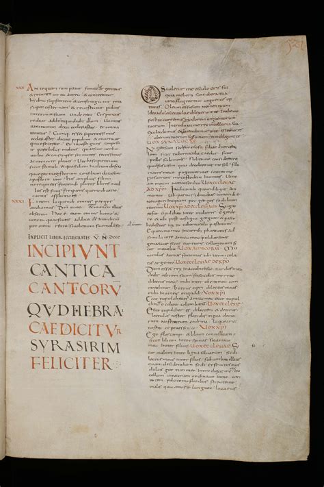Latin Scripts - Carolingian Manuscripts
