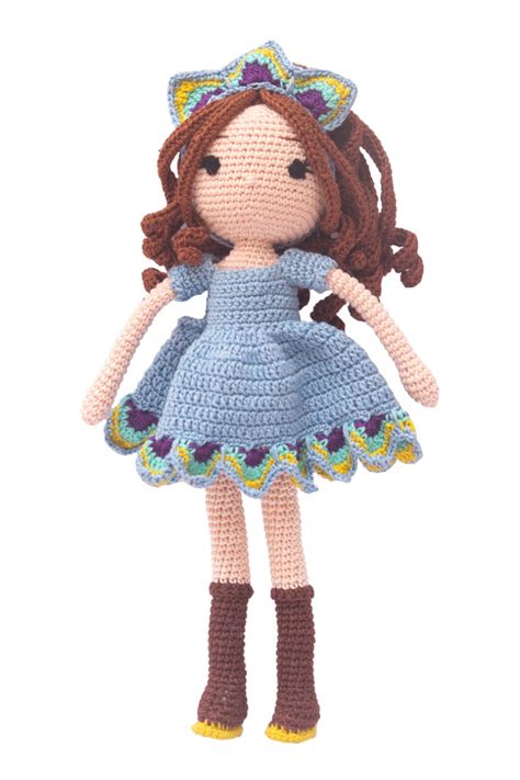 Handcrafted Peacock Princess Crochet Doll - Perfect for Gifts – HAPPY ...