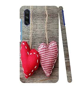 RD Creations 3D Designer Back Case and Cover for Mi Redmi A3 (Red White ...