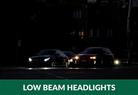 Low Beam Headlights: What They Are and When to Use Them