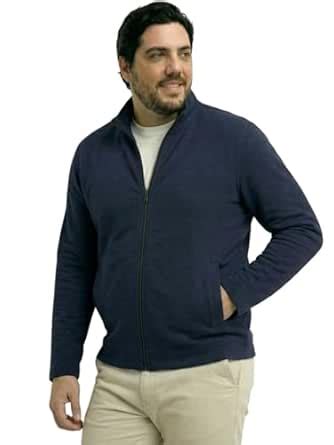 Buy UNSTD Men Plus Size Fleece Zipper Jacket | Winter Wear Jacket for ...