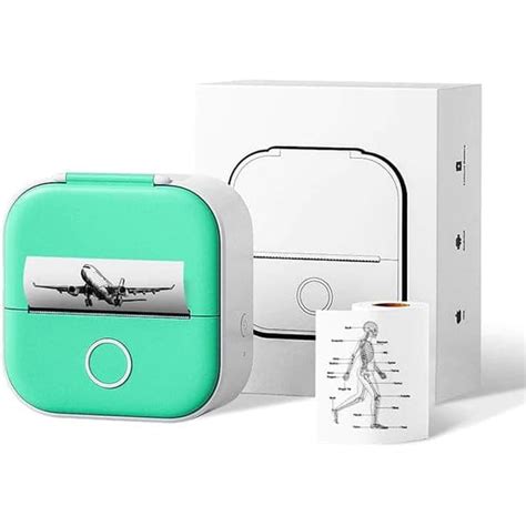 Astrill T02 Sticker Printer- Inkless Printer Small poratable Printer ...