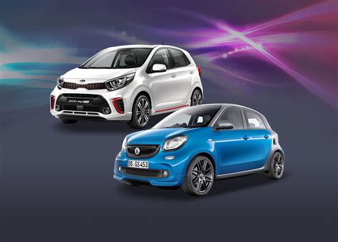 Тест: что тебе больше подходит, Kia Picanto или smart forfour?