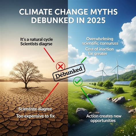 Debunking Climate Change Myths In 2025 - Graphic Folks